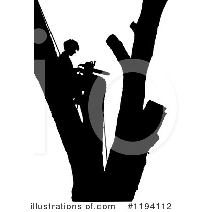 Royalty-Free (RF) Arborist Clipart Illustration by Maria Bell - Stock Sample #1194112