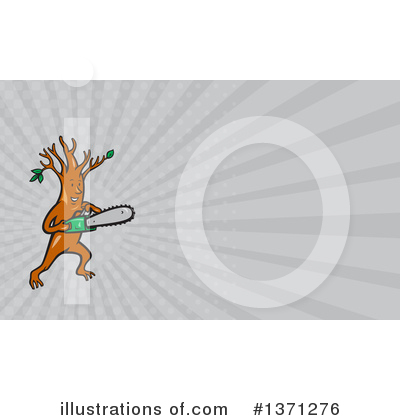 Tree Man Clipart #1371276 by patrimonio