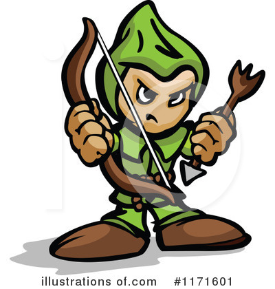 Robin Hood Clipart #1171601 by Chromaco