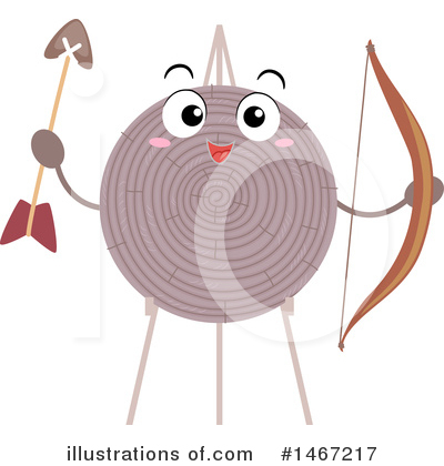 Royalty-Free (RF) Archery Clipart Illustration by BNP Design Studio - Stock Sample #1467217