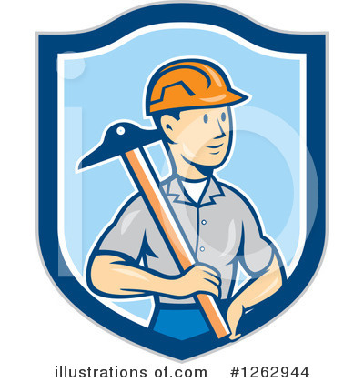 Builder Clipart #1262944 by patrimonio