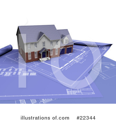 Royalty-Free (RF) Architect Clipart Illustration by KJ Pargeter - Stock Sample #22344