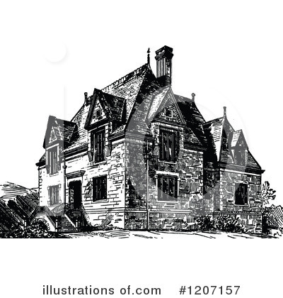 Royalty-Free (RF) Architecture Clipart Illustration by Prawny Vintage - Stock Sample #1207157