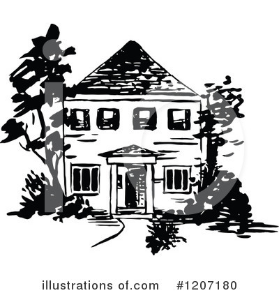 Home Clipart #1207180 by Prawny Vintage