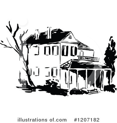 Home Clipart #1207182 by Prawny Vintage