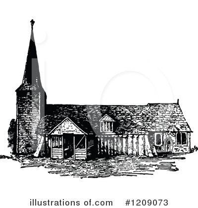 Royalty-Free (RF) Architecture Clipart Illustration by Prawny Vintage - Stock Sample #1209073