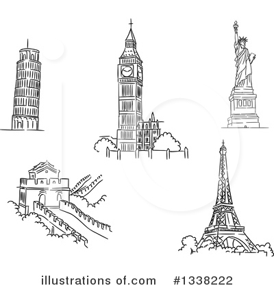 Royalty-Free (RF) Architecture Clipart Illustration by Vector Tradition SM - Stock Sample #1338222
