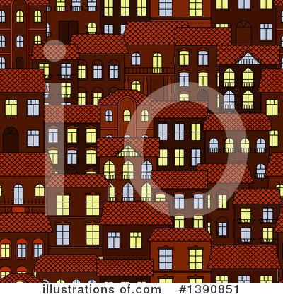 Town Home Clipart #1390851 by Vector Tradition SM