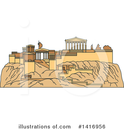 Greece Clipart #1416956 by Vector Tradition SM