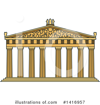 Greece Clipart #1416957 by Vector Tradition SM