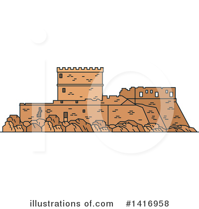 Royalty-Free (RF) Architecture Clipart Illustration by Vector Tradition SM - Stock Sample #1416958