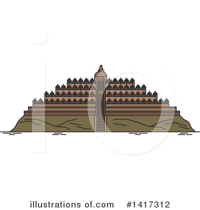 Royalty-Free (RF) Architecture Clipart Illustration by Vector Tradition SM - Stock Sample #1417312