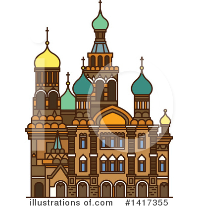 Royalty-Free (RF) Architecture Clipart Illustration by Vector Tradition SM - Stock Sample #1417355