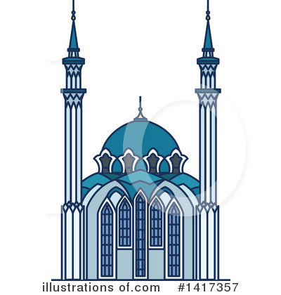 Royalty-Free (RF) Architecture Clipart Illustration by Vector Tradition SM - Stock Sample #1417357