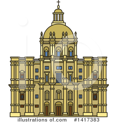 Royalty-Free (RF) Architecture Clipart Illustration by Vector Tradition SM - Stock Sample #1417383