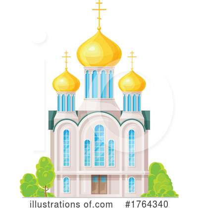 Church Clipart #1764340 by Vector Tradition SM