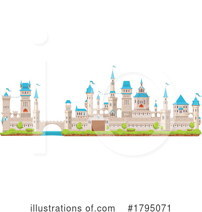Castle Clipart #1795071 by Vector Tradition SM