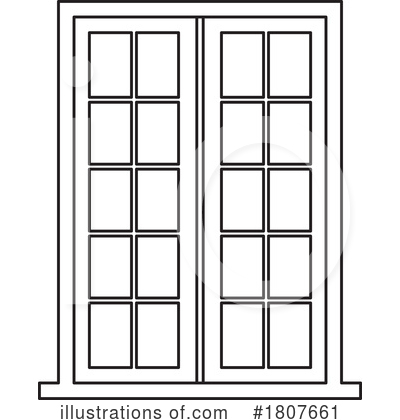 Doors Clipart #1807661 by Lal Perera
