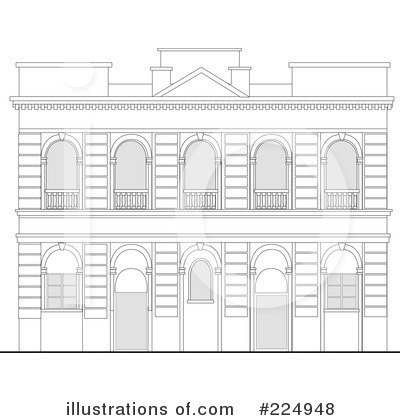 Royalty-Free (RF) Architecture Clipart Illustration by patrimonio - Stock Sample #224948