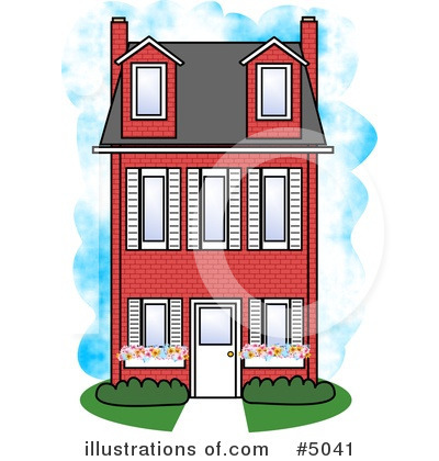 Royalty-Free (RF) Architecture Clipart Illustration by djart - Stock Sample #5041