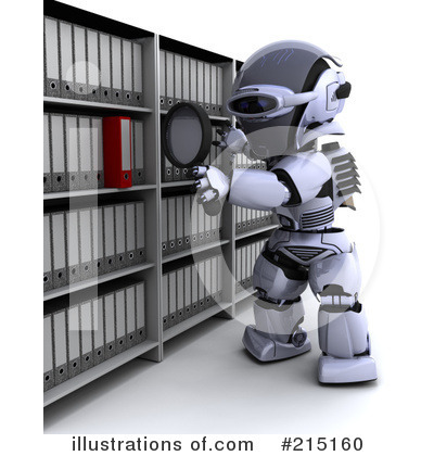 Robot Character Clipart #215160 by KJ Pargeter