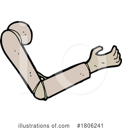 Royalty-Free (RF) Arm Clipart Illustration by lineartestpilot - Stock Sample #1806241
