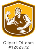 Arm Wrestling Clipart #1262972 by patrimonio