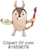 Armadillo Clipart #1659679 by Morphart Creations