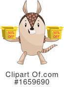 Armadillo Clipart #1659690 by Morphart Creations