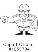 Army General Clipart #1259794 by Cory Thoman