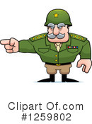 Army General Clipart #1259802 by Cory Thoman