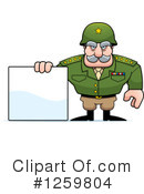 Army General Clipart #1259804 by Cory Thoman