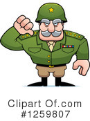 Army General Clipart #1259807 by Cory Thoman