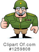Army General Clipart #1259808 by Cory Thoman
