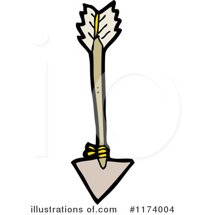 Royalty-Free (RF) Arrow Clipart Illustration by lineartestpilot - Stock Sample #1174004