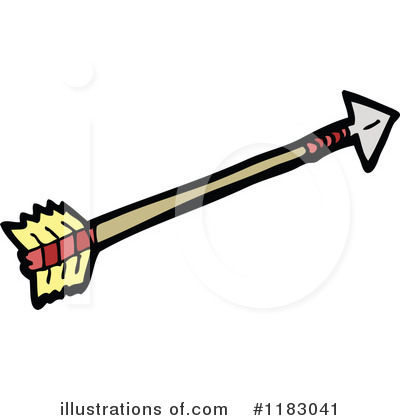 Royalty-Free (RF) Arrow Clipart Illustration by lineartestpilot - Stock Sample #1183041
