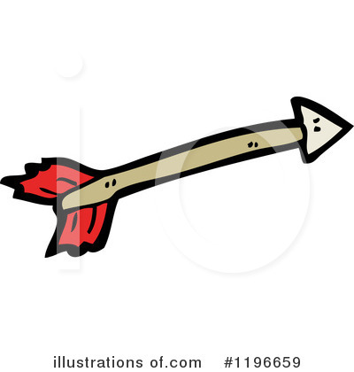 Royalty-Free (RF) Arrow Clipart Illustration by lineartestpilot - Stock Sample #1196659