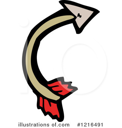 Royalty-Free (RF) Arrow Clipart Illustration by lineartestpilot - Stock Sample #1216491