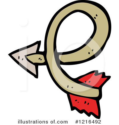 Royalty-Free (RF) Arrow Clipart Illustration by lineartestpilot - Stock Sample #1216492