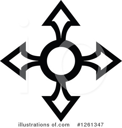 Royalty-Free (RF) Arrow Clipart Illustration by Chromaco - Stock Sample #1261347