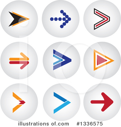Arrows Clipart #1336575 by ColorMagic
