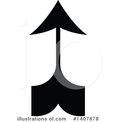 Royalty-Free (RF) Arrow Clipart Illustration by dero - Stock Sample #1407878