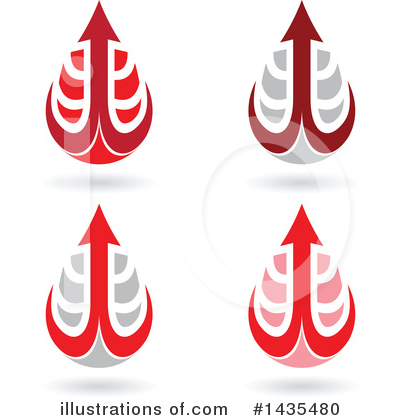 Royalty-Free (RF) Arrow Clipart Illustration by cidepix - Stock Sample #1435480