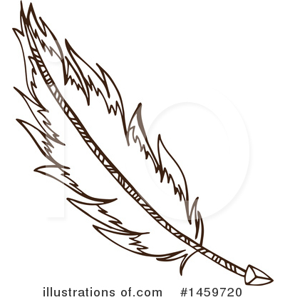 Feather Clipart #1459720 by Cherie Reve