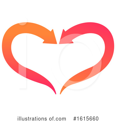 Heart Clipart #1615660 by Vector Tradition SM