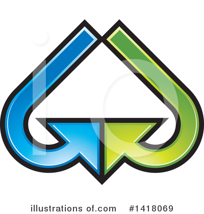 Royalty-Free (RF) Arrows Clipart Illustration by Lal Perera - Stock Sample #1418069