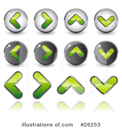 Web Buttons Clipart #26253 by beboy