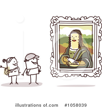 Mona Lisa Clipart #1058039 by NL shop