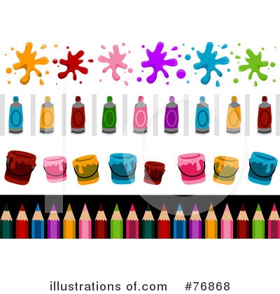 Paint Buckets Clipart #76868 by BNP Design Studio