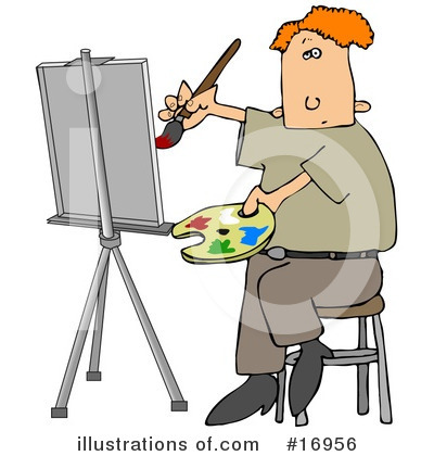 Painting Clipart #16956 by djart